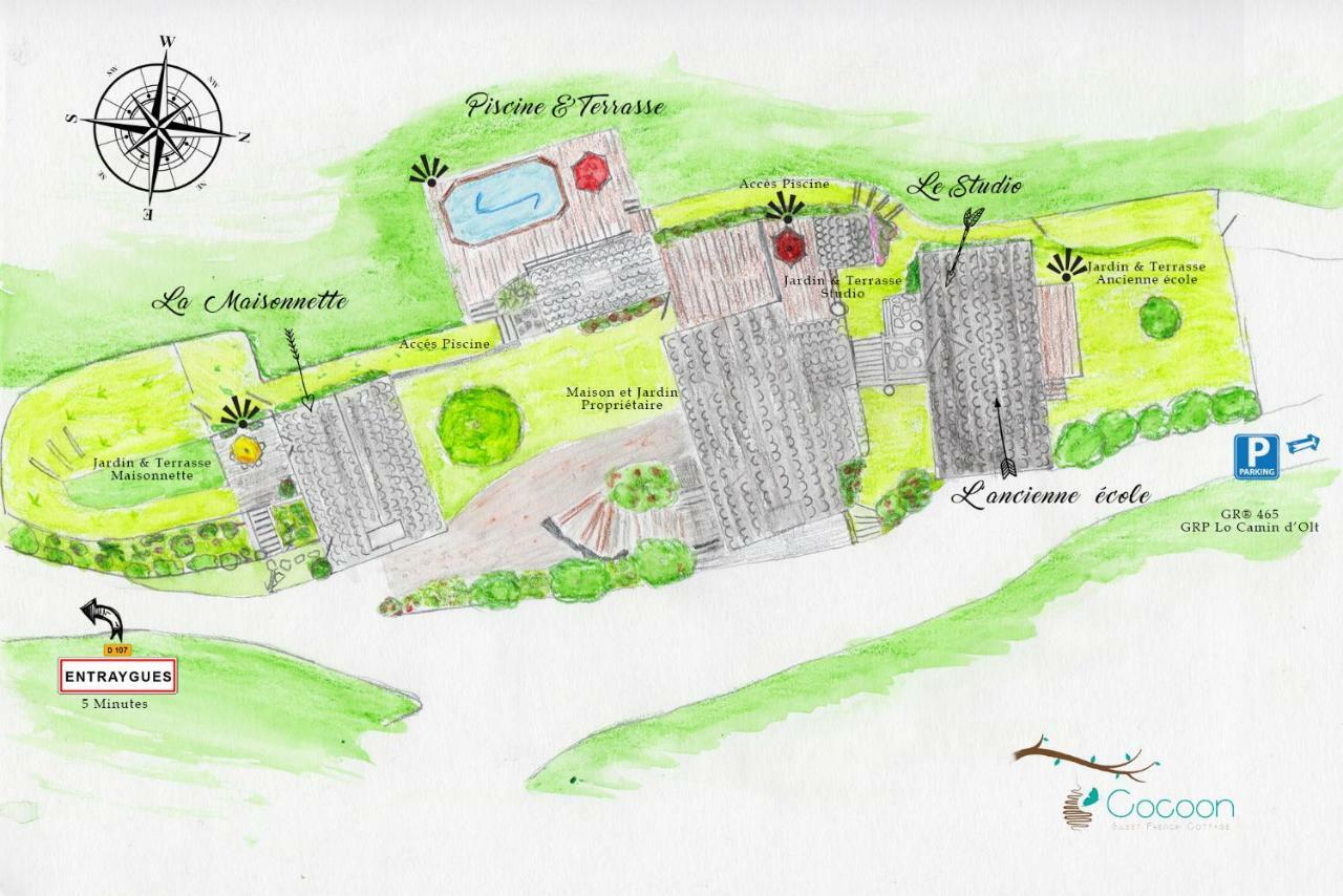 Le Studio Entraygues-sur-Truyère Eksteriør bilde
